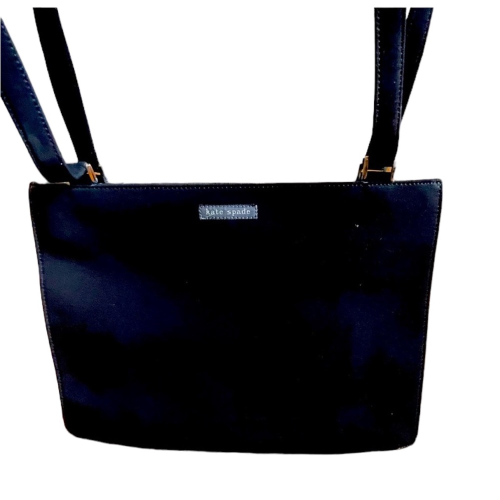 Vintage Kate Spade Black Fabric Pocketbook